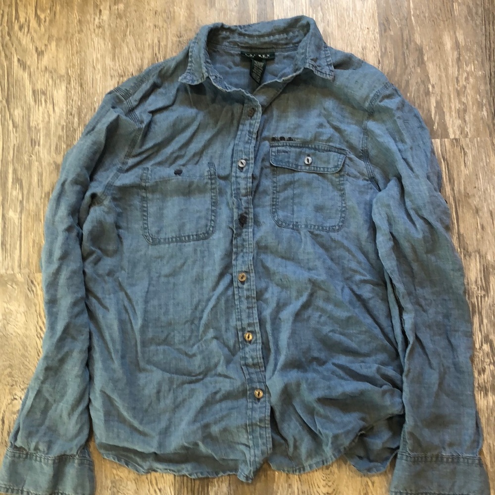 Vintage Ralph Lauren button up medium